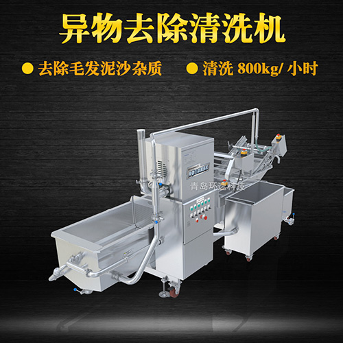 商用專業(yè)果蔬清洗機，氣泡清洗，清洗800kg小時